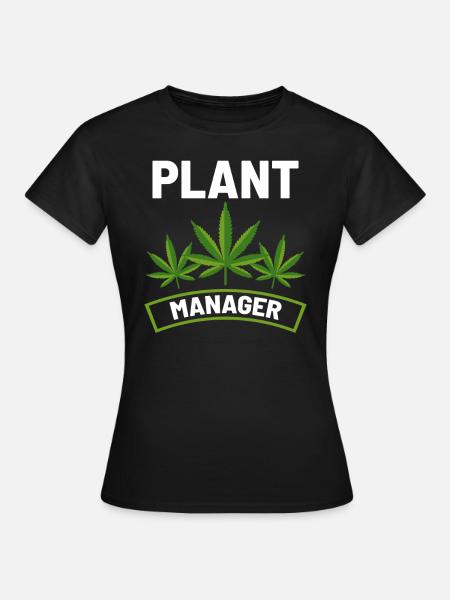 Plant Manager - Frauen T-Shirt - Schwarz