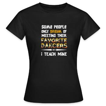 Tänzer-Tanzlehrer - Frauen T-Shirt - Schwarz - Vorne - AI Model Female 172 dark (172cm)