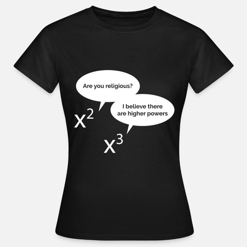 High potency math - Women's T-Shirt - black