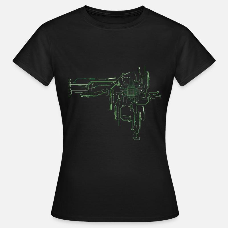 Computer Board - Women's T-Shirt - black