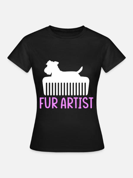 Hundefriseur - Frauen T-Shirt - Schwarz