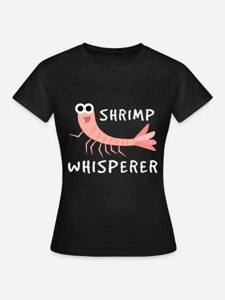 Murmure de crevettes - T-shirt Femme - noir