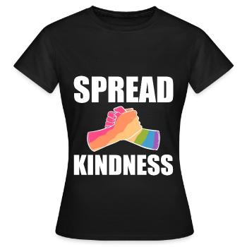 Mobbing - Frauen T-Shirt - Schwarz - Vorne - AI Model Female 172 dark (172cm)