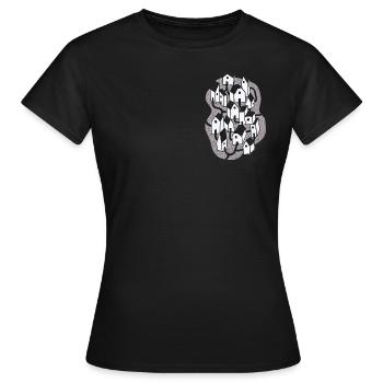 Home Sweet Home 2 - Frauen T-Shirt - Schwarz - Vorne - AI Model Female 172 dark (172cm)