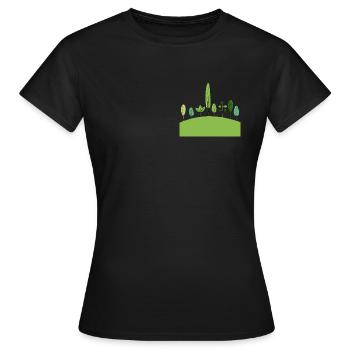 Crazy Plants - T-shirt Femme - noir - Devant - AI Model Female 172 dark (172cm)