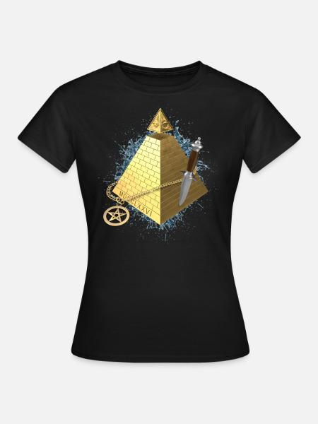 Illuminati d'oro - Maglietta da donna - nero
