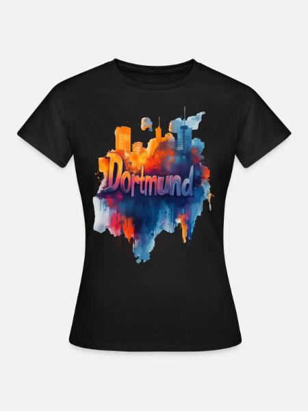 Dortmund - Frauen T-Shirt - Schwarz