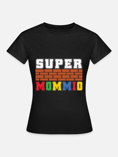 Super Mommio - Frauen T-Shirt - Schwarz