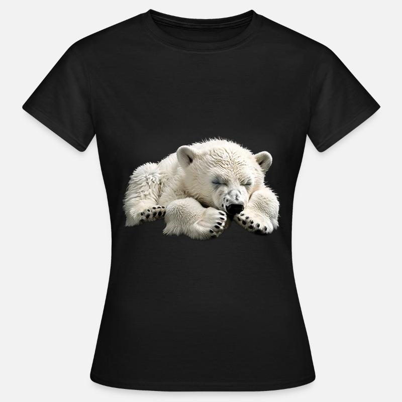 Eisbär - Dame-T-shirt - sort