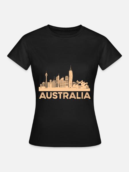 Australia - Women's T-Shirt - black