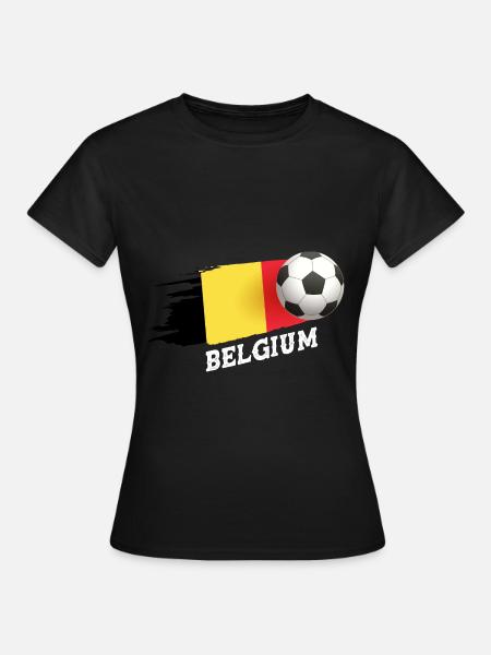 Belgien - Frauen T-Shirt - Schwarz