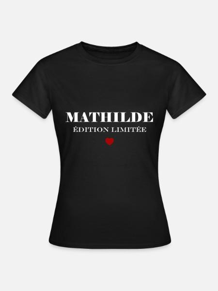 mathilde - T-shirt Femme - noir