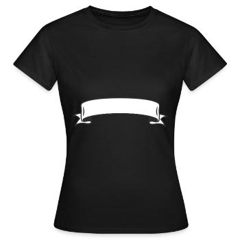 Banner - Frauen T-Shirt - Schwarz - Vorne - AI Model Female 172 dark (172cm)