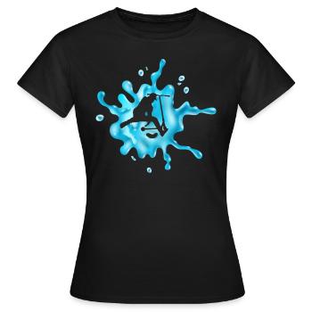 stunt scooter - Frauen T-Shirt - Schwarz - Vorne - AI Model Female 172 dark (172cm)