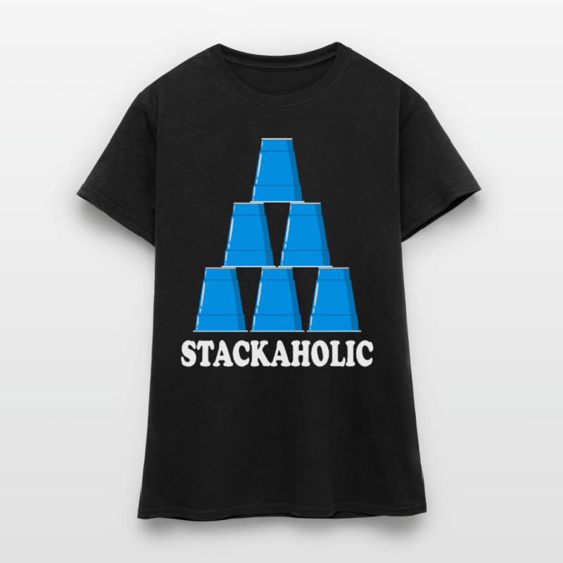 Cup Stacing Stackaholic Sport Stacking Women's T-Shirt
