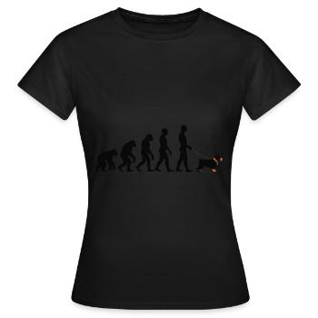 Cane corso - T-shirt Femme - noir - Devant - AI Model Female 172 dark (172cm)