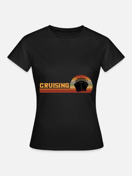 Kreuzfahrt - Frauen T-Shirt - Schwarz