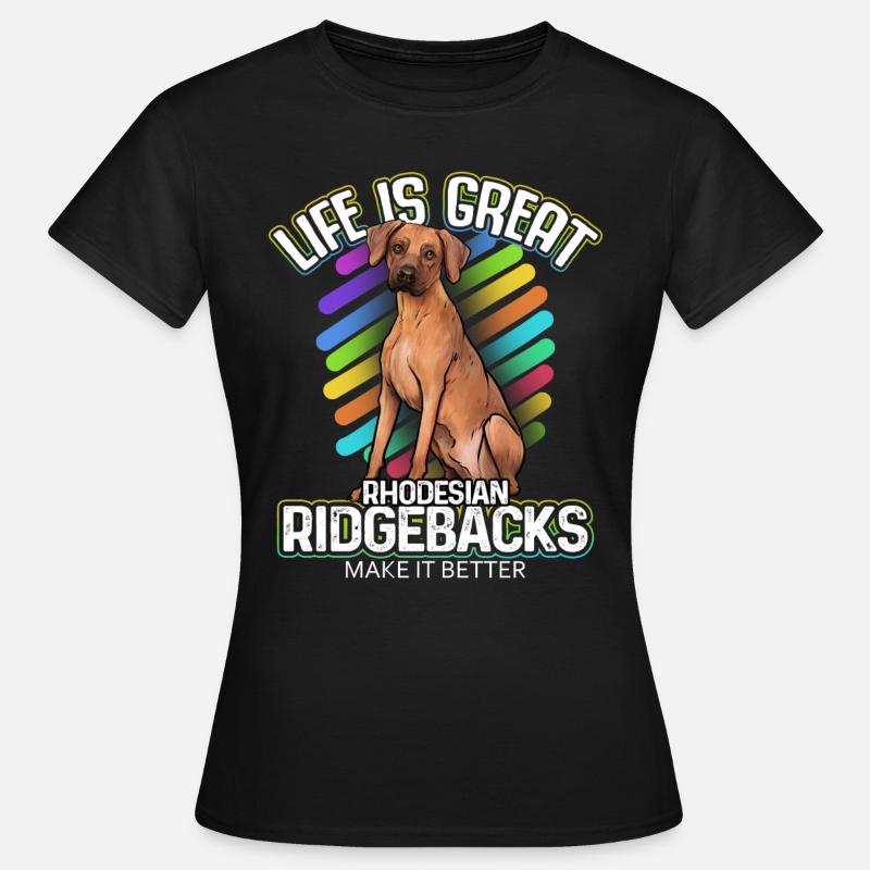 Rhodesian Ridgeback - Women's T-Shirt - black