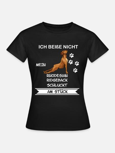 Rhodesian Ridgeback - Frauen T-Shirt - Schwarz
