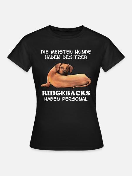 Rhodesian Ridgeback - Frauen T-Shirt - Schwarz