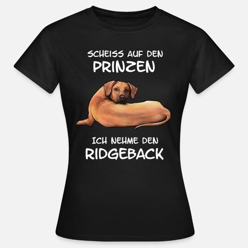 Rhodesian Ridgeback - Frauen T-Shirt - Schwarz