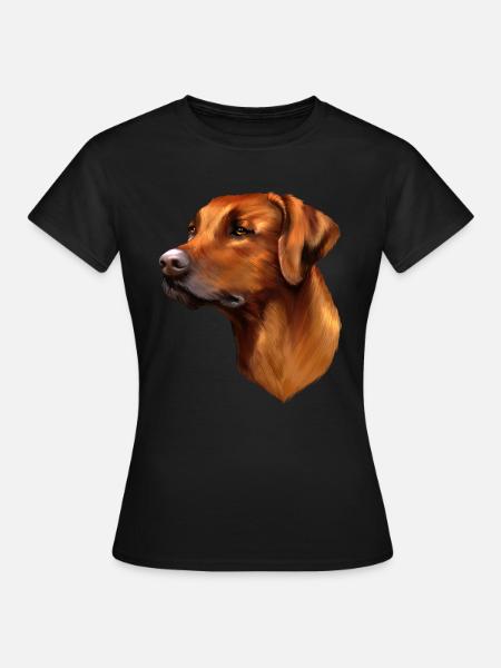 Rhodesian Ridgeback - Frauen T-Shirt - Schwarz