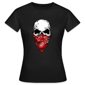 Bandit entos - Frauen T-Shirt - Schwarz - Vorne - AI Model Female 172 dark (172cm)