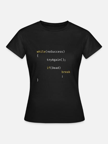 C++ Programmierer - C-Code Liebe Java Informatik - Frauen T-Shirt - Schwarz