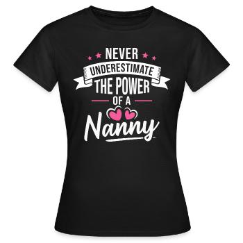 Babysitter Kinderbetreuung Kindermädchen - Frauen T-Shirt - Schwarz - Vorne - AI Model Female 172 dark (172cm)