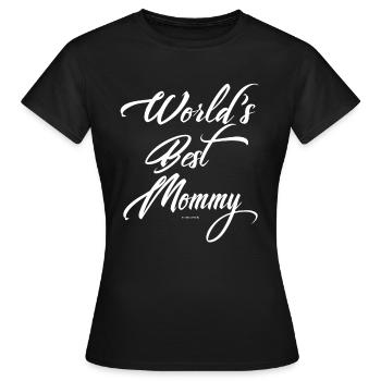 Mommy - Women's T-Shirt - black - Front - AI Model Female 172 dark (172cm)