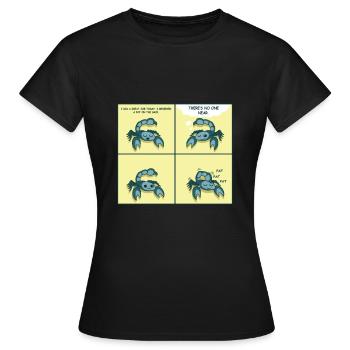 Auf den Rücken klopfen Motiviert und inspiriert Ge - Frauen T-Shirt - Schwarz - Vorne - AI Model Female 172 dark (172cm)