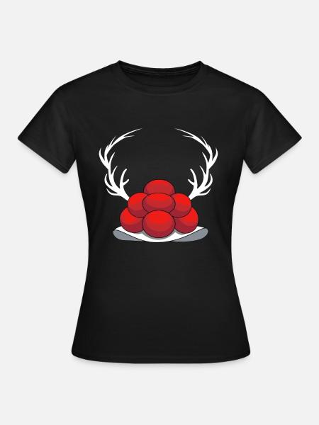 Bollenhut Schwarzwald Schwarzwaldmädel - Frauen T-Shirt - Schwarz