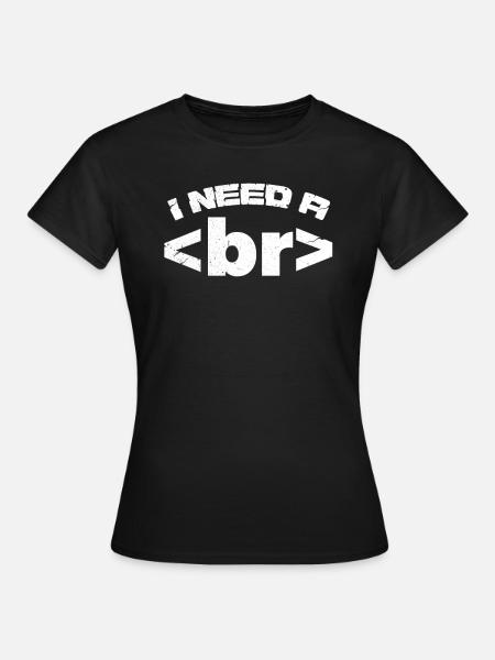 Programmierer - Frauen T-Shirt - Schwarz