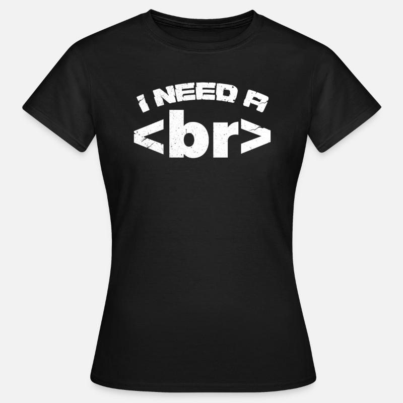 Programmierer - Frauen T-Shirt - Schwarz
