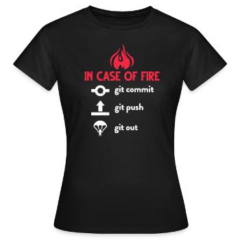 Programmeur - T-shirt Femme - noir - Devant - AI Model Female 172 dark (172cm)
