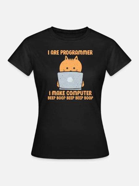 Programmierer - Frauen T-Shirt - Schwarz