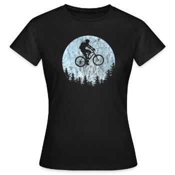 VTT VTT VTT VTT VTT cadeau - T-shirt Femme - noir - Devant - AI Model Female 172 dark (172cm)