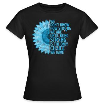 Diabetes - Women's T-Shirt - black - Front - AI Model Female 172 dark (172cm)