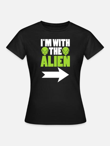 Alien - Frauen T-Shirt - Schwarz