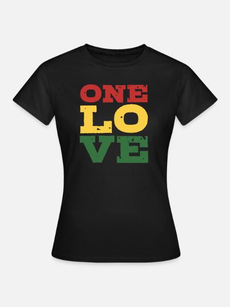 Rasta - Frauen T-Shirt - Schwarz