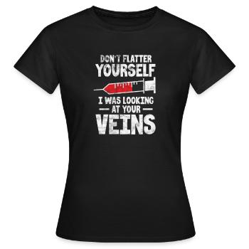 Anästhesie Anästhesist Arzt Medizin Geschenk - Frauen T-Shirt - Schwarz - Vorne - AI Model Female 172 dark (172cm)