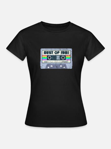1981 - Vrouwen T-shirt - zwart