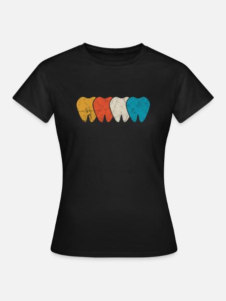 Zahnarzt - Frauen T-Shirt - Schwarz