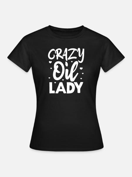 Essential Oils Ätherische Öle - Frauen T-Shirt - Schwarz