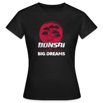 Bonsai - Women's T-Shirt - black - Front - AI Model Female 172 dark (172cm)
