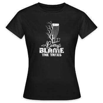 Disc Golf - Frauen T-Shirt - Schwarz - Vorne - AI Model Female 172 dark (172cm)