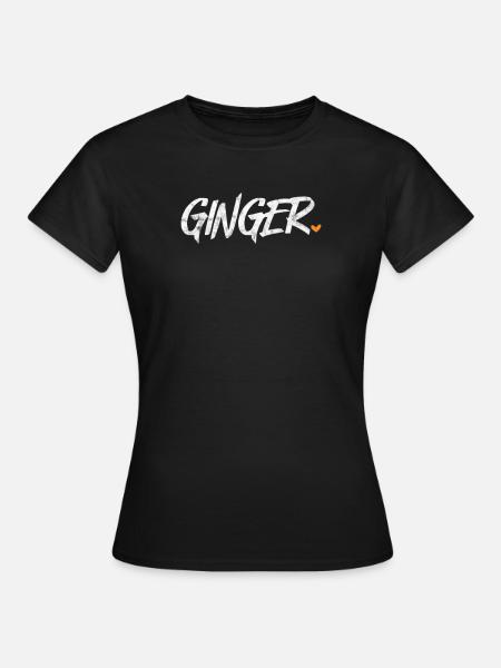 Rothaarig - Frauen T-Shirt - Schwarz