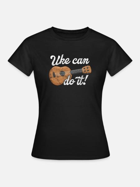 Ukulele - Women's T-Shirt - black