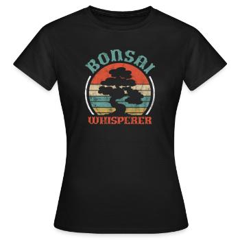 Bonsai - Women's T-Shirt - black - Front - AI Model Female 172 dark (172cm)