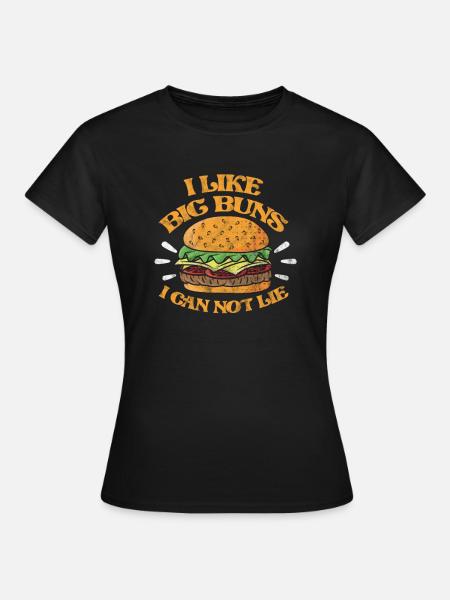 Burger - T-shirt Femme - noir